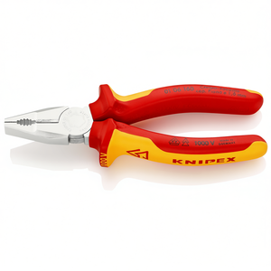 Alicates universales Knipex de 160 mm, 1000 V, aislados para trabajos eléctricos - Product Image 1