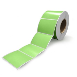 Etiqueta de Transferencia Térmica Colorida, Etiqueta Semibrillante, Venta al por Mayor, Etiqueta Personalizada para Envío en Rollo/Plegada - Product Image 3