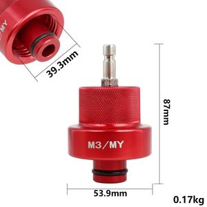 Adaptateur de testeur de pression de radiateur adaptateur de connecteur de détection de fuite de réservoir d'eau pour <span class=keywords><strong>Telsa</strong></span> modèle <span class=keywords><strong>3</strong></span> modèle Y - Product Image 3
