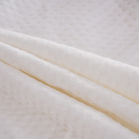 Protège-matelas gaufré imperméable respirant en maille douce avec poches profondes élastiques, lavable en machine, pour adultes