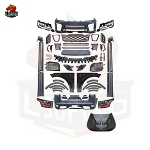 Pour <span class=keywords><strong>Range</strong></span> <span class=keywords><strong>Rover</strong></span> <span class=keywords><strong>Sport</strong></span> 2014-2017 mise à niveau vers le Kit de carrosserie de style <span class=keywords><strong>2022</strong></span> <span class=keywords><strong>SVR</strong></span> avec jupes latérales de voiture Bumepr feux arrière de phares d'aile - Product Image 6