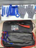 Ensembles d'outils ménagers pour le déverrouillage de la voiture Kit d'outils de déverrouillage de voiture multifonctionnel Kit d'ouverture d'urgence de voiture