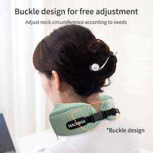 Oreiller <span class=keywords><strong>de</strong></span> <span class=keywords><strong>voyage</strong></span> <span class=keywords><strong>cervical</strong></span> en mousse à mémoire <span class=keywords><strong>de</strong></span> <span class=keywords><strong>forme</strong></span> respirante en <span class=keywords><strong>forme</strong></span> <span class=keywords><strong>de</strong></span> U, personnalisable avec logo, portable et massant - Product Image 4