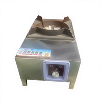 Cuisinière portable multifonctionnelle en acier inoxydable pour usage commercial et domestique, idéale pour les petits stands extérieurs, à cuisson rapide et économe en énergie, facile à nettoyer