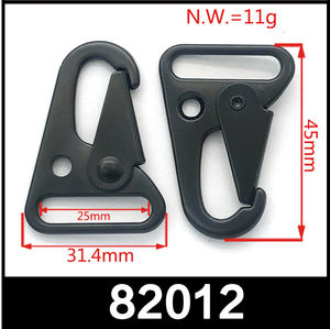 מפעל ישיר מכירות אספקת מספר גדול של חומרת אביזרי מתכת מפתח שרשרת מקרה אבזם מתכת חגורת אבזם - Product Image 5