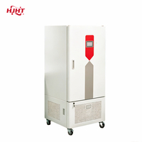 Incubadora de Laboratorio Termostática de 400L con Almacenamiento de Datos de 5 Años, Gabinete para Cultivo de Plantas, Iluminación Programable de 10000 Lux, 0.5