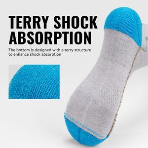 WRELS Wholesale Merino Wool Sports Socks Breathable Quick Drying Winter Outdoor Warm Anti slip Moisture Wicking Wool <strong>Boot</strong> Socks - Product Image 5