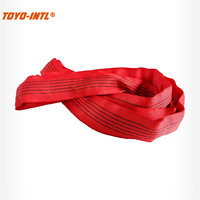 TOYO-INTL fabrika fiyat EA tipi Polyester yuvarlak dokuma sapan