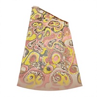 Série Couleurs Chaudes – Tissu Perlé Multicolore 3mm avec Broderie de Paillettes pour Robes de Mariée, Robes de Soirée, Cheongsams, Chaussures, Sacs et Chapeaux – 100% Coton