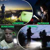 Torche personnalisable Lampe de poche Linterna à DEL la plus brillante Lampe de poche rechargeable avec magnétisme Mini lampes de poche zoom Torches