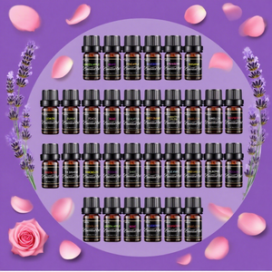 Juego de difusores de aceites esenciales de extracto de plantas naturales veganas puras MRUlS 100%, madera de agar de 32/64/128 piezas que incluye lavanda de pomelo - Product Image 3