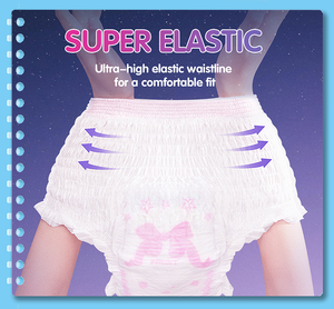 Mutande Assorbenti Usa e Getta Traspiranti per Donne, Slip Mestruali in Cotone Super Assorbenti - Product Image 6