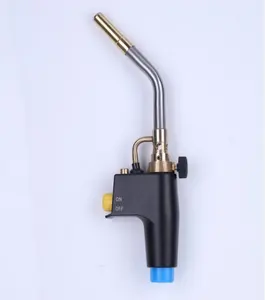 Kuningan MAPP/Propana Gas Silinder Turbo Torch dengan Selang untuk Solder Las