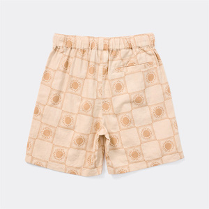 Shorts pour enfants en coton de <span class=keywords><strong>lin</strong></span> Shorts en <span class=keywords><strong>lin</strong></span> imprimés pour garçons organiques Shorts en <span class=keywords><strong>lin</strong></span> été bas personnalisés pour garçons Shorts pour enfants vêtements pour enfants - Product Image 3
