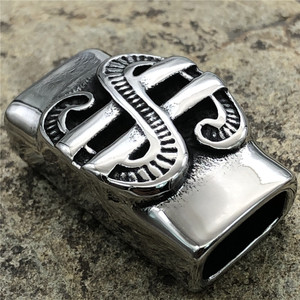 BXNK026 <span class=keywords><strong>Signo</strong></span> <span class=keywords><strong>de</strong></span> dólar estadounidense Cierre <span class=keywords><strong>de</strong></span> cuentas espaciadoras <span class=keywords><strong>de</strong></span> acero inoxidable para pulsera <span class=keywords><strong>de</strong></span> moda En stock - Product Image 5