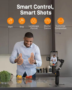 Estabilizador para Smartphone Hohem <span class=keywords><strong>ISteady</strong></span> V3 con Seguimiento Facial IA, Gimbal de 3 Ejes para Teléfono con Palo Selfie Incorporado, Portátil para iPhone 15 - Product Image 6