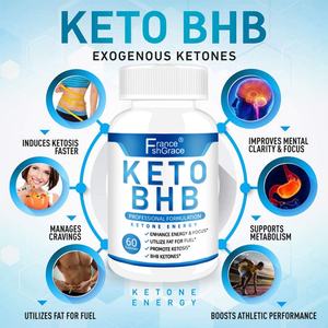 Nuevo Suplemento de Extracto de Keto BHB, Apoya la Mejora del Metabolismo para Mujeres y Hombres, 60 Cápsulas de Keto BHB - Product Image 5