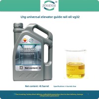 Huile pour rails de guidage d'ascenseur à usage général VG32-LHG 4L*6, spécialisée pour les rails de porte d'ascenseur