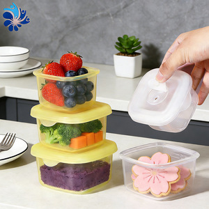 Contenedor Cuadrado de Silicona para Almacenamiento de Alimentos con Tapa para Conservar la Frescura y Uso en Exteriores - Product Image 5