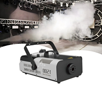 Générateur de brouillard professionnel FM1500 1500W, puissant flux de fumée, portée de pulvérisation de 8m, conception anti-fuite d'huile, machine à brouillard de scène DMX512