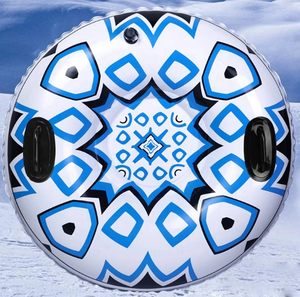 Venta caliente tubo de nieve inflable esquí esquís para niños invierno nieve deportes diversión - Product Image 6