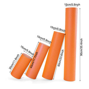 Yoga EVA mousse rouleau dos Massage exercice rouleau en mousse pour le soulagement de la douleur physiothérapie récupération musculaire libération myofasciale - Product Image 2