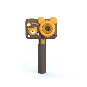 D32 Новый 2,0 дюймов ips экран 26 М 1080p мультяшная детская игрушка детская Цифровая видеокамера Съемная селфи-Палка с ручкой