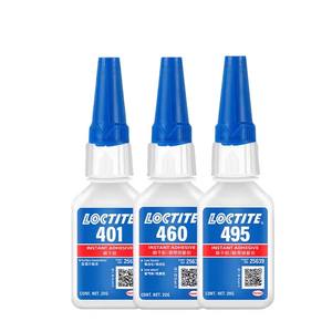 Adhésif instantané <span class=keywords><strong>Loctite</strong></span> 401 406 438 454 460 <span class=keywords><strong>480</strong></span> 495 496 pour le transport 20g/50g/500g Silicone pour le travail du bois et la construction - Product Image 3