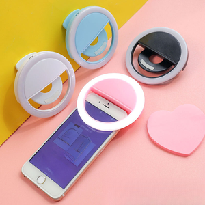 MIXWARES <span class=keywords><strong>Support</strong></span> de téléphone portable <span class=keywords><strong>LED</strong></span> personnalisé avec logo, trépied portable à clip, bâton de caméra rechargeable, <span class=keywords><strong>support</strong></span> de selfie pour téléphone portable - Product Image 6