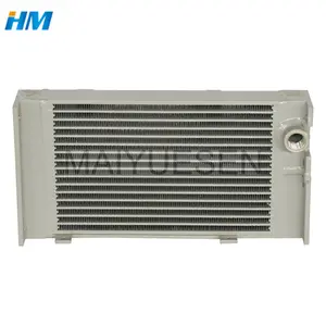 Factory OEM ODM High Quality Heat Exchanger Aluminium plate fin Radiator For Screw Air Compressor