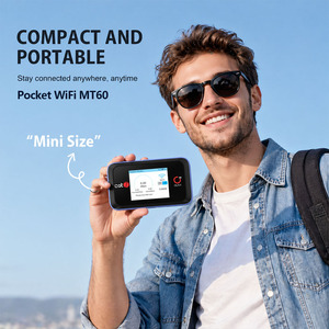 OLAX MT60 Pocket 4G LTE <b>Router</b> WiFi Network Expander <b>Mobile</b> Hotspot Wireless Mifis Modem SIM Card Slot High-Speed Connectivity S - Product Image 2
