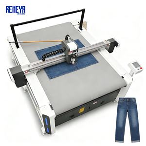 Table de découpe de tissu entièrement automatique REMEYA, machine de découpe de tissu multicouche industrielle CNC à haute épaisseur - Product Image 1