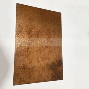 แผ่นสแตนเลสตกแต่งผนังภายในห้างสรรพสินค้า รุ่น EX900 ลายโบราณ - Product Image 5