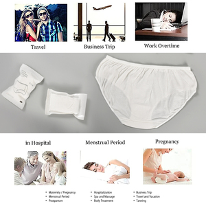 Sẵn Sàng Để Tàu Người Phụ Nữ Eo Thấp Mặc Bikini Đồ Lót Thoáng Khí 100% Cotton Mang Thai Quần Lót Màu Trắng Cho Phụ Nữ Cô Gái - Product Image 6