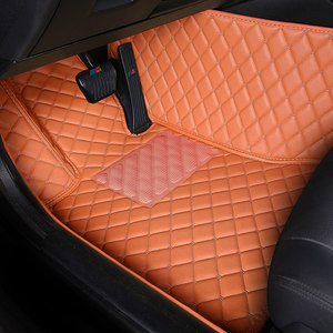 Tapis de voiture en cuir de luxe antidérapant, ensemble complet de 3 pièces pour K5 Atos Carnival Carens, 10 mm d'épaisseur, tapis de sol de voiture durables, entretien facile - Product Image 6