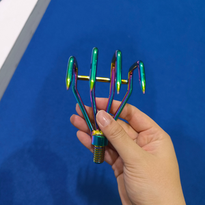 เครื่องมือผสมเหยื่อสแตนเลสทนน้ำเค็ม คราดทราย คราดกำจัดวัชพืช เครื่องมือตกปลาแบบพกพา - Product Image 3