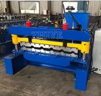 Machine automatique de formage de tôles trapézoïdales à 6 ou 7 nervures pour le marché indien