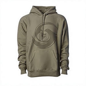 Custom Men's Pullover Hoodie Premium Cotton Fleece Hooded Sweatshirt Casual Streetwear Fashion Winter Clothing OEM Services - Product Image 1