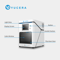 Fraiseuse CNC dentaire multifonctionnelle 5 axes Yucera CAM/CAD pour prothèses en métal et arc complet en zircone