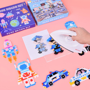 Perles à repasser <span class=keywords><strong>Hama</strong></span>, jouets éducatifs pour enfants, puzzles en bois DIY de 5 mm, prix d'usine bon marché - Product Image 5