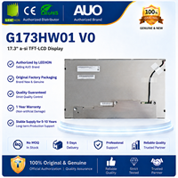 AUO G173HW01 V0 Modul LCD TFT 17,3 Inci 1920x1080 FHD 30 Pin LVDS untuk Otomasi Industri Dalam Ruangan