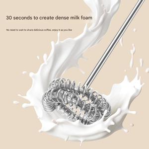 Mousseur à lait portatif rechargeable en gros, gadgets de cuisine amovibles, outil de pâtisserie réutilisable, catégorie mélangeurs - Product Image 3