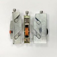 Accessoires de porte fenêtre en PVC, roues rotatives pour fenêtres en aluminium, 20 et guides, l5000, roues, 25