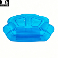 Fauteuil gonflable double très résistant, imperméable, pour salon, camping, pique-nique, maison et extérieur