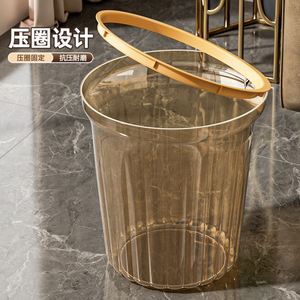 Cubo de Basura Moderno de Gran Capacidad con Borde Reforzado y Construcción de Plástico para Mayor Durabilidad - Product Image 3