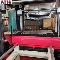 Ligne de moulage automatique sans flacon/équipement de fonderie machine de moulage au sable par injection de fonte