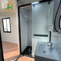 Bâtiment Conteneur Pliable de Qualité, Unité Préfabriquée Modulaire Personnalisable, Espace de Vie Portable, Bureau à Domicile, Design Moderne, Résistant aux Tremblements de Terre