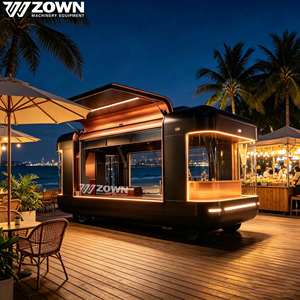 Simple Operation Electric Mobile Food Trailer Street Fast Food Cart Customizable Size Luxury Fashionable Factory-Direct Design - Product Image 1