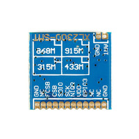 Module émetteur-récepteur de données sans fil RF CMT2300A 433 MHz, compatible avec SI4432 SI4438, émetteur RF de type LoRa longue portée