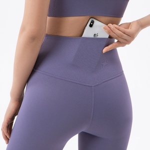 Pantalones de Yoga A12 de Cintura Alta con Efecto Levanta Glúteos para Mujer - Product Image 3